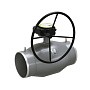 Кран стальной шаровой цельносварной LD Energy Regula, DN 250 PN 25, 510мм, стандартнопроходной, приварной с редуктором купить в Самаре | "Проконсим"
