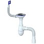 Сифон для мойки Unicorn В425, 40х50 гибкий отвод, 3 1/2'' х40 чаша из нержавеющей стали, прямоугольный перелив купить в Самаре | "Проконсим"