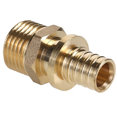 Муфта соединительная для PEX труб 25-3/4'' PN 10 с наружной резьбой под надвижную гильзу Hipex типS HFWS00047 купить в Самаре | "Проконсим"