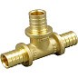 Тройник латунный для PEX-PEX труб 25-20-20 PN 10 переходная под надвижную гильзу ONE PLUS купить в Самаре | "Проконсим"