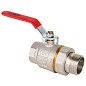 Кран латунный шаровой MVI BV.520 DN 40 PN 40 никелированный полнопроходной американка рычаг купить в Самаре | "Проконсим"