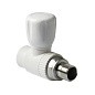 Кран шаровой для радиатора ПП 25-3/4'' PN 25 прямой с американкой белый Pro Aqua PA41010 купить в Самаре | "Проконсим"