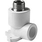 Угольники установочные ПП DN 20-25 PN 25 с наружной резьбой белые Pro Aqua купить в Самаре | "Проконсим"