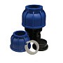 Муфта компрессионная переходная ПНД DN 50-40 PN 16 обжимной для ПЭ труб 20-40гр. Кудиновский трубный завод купить в Самаре | "Проконсим"