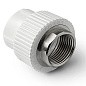 Муфта комбинированная ПП 50-1 1/2'' PN 25 под ключ с внутренней резьбой белая Pro Aqua PA22522P купить в Самаре | "Проконсим"