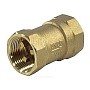 Клапан латунный обратный пружинный DN 15 PN 10, муфтовый, пластиковый шток купить в Самаре | "Проконсим"
