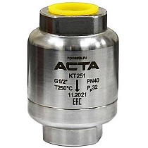 Конденсатоотводчики ТЕРМОКОН DN 15-25 PN 40 термостатический резьбовые G до 250гр. АСТА-КТ251 купить в Самаре | "Проконсим"