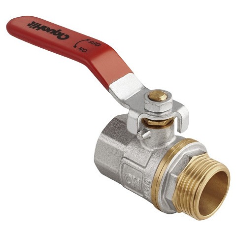 Краны латунные шаровые DN 15-50 PN 25 никелированные рычаг муфта-штуцер MVI AquaHit BV.312.04 купить в Самаре | "Проконсим" Краны латунные шаровые DN 15-50 PN 25 никелированные рычаг муфта-штуцер MVI AquaHit BV.312.04 купить в Самаре | "Проконсим"