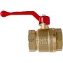 Кран латунный шаровой 11Б27фт1М DN 15 PN 40 рычаг муфта-муфта Valfex.214 DeltaPro купить в Самаре | "Проконсим"