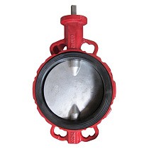Затвор дисковый поворотный DN 500 PN 16 межфланцевый с диском из нержавеющей стали со штоком Seagull купить в Самаре | "Проконсим"