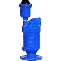 Вантузы чугунные DN 50-300 PN 16 воздушные кинетические FAF 7340 купить в Самаре | "Проконсим"