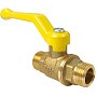 Краны латунные шаровые газовые 11Б27фтМ DN 15-20 PN 40 рычаг штуцер-штуцер Valfex.270.LR3 купить в Самаре | "Проконсим"