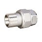 Американка латунная DN 40 PN 40 никелированная муфта-штуцер прямая LD Pride купить в Самаре | «Проконсим»