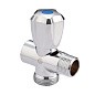 Вентиль латунный проходной MVI BV.461 DN 15 +отверстие 20 PN 10 хромированный муфта-штуцер маховик купить в Самаре | "Проконсим"