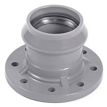 Патрубки НПВХ раструбные SDR26 DN 110-400 PN 10 с фланцем Хемкор купить в Самаре | "Проконсим"