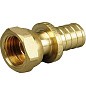 Муфта латунная для PEX труб 20-1/2'' PN 10 под надвижную гильзу ONE PLUS купить в Самаре | "Проконсим"