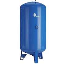 Гидроаккумуляторы для водоснабжения DN 50-80 PN 25 вертикальные голубые WESTER купить в Самаре | "Проконсим"