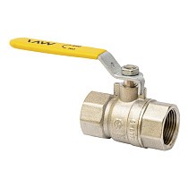 Краны латунные шаровые газовые DN 15-50 PN 25 рычаг муфта-муфта MVI BV.811 купить в Самаре | "Проконсим"