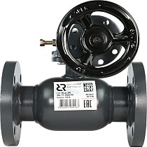 Краны стальные шаровые регулирующие DN 65-600 PN 16 цельносварные фланцевые с редуктором JIP-FF РИДАН купить в Самаре | "Проконсим"