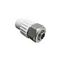 Муфта комбинированная для соединения PPR-PE-AL-PE труб 20x16 PN 25 белая VALFEX купить в Самаре | "Проконсим"