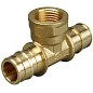 Тройник латунный для PEX-PEX труб 16-1/2''-16 PN 10 OP под надвижную гильзу с внутренней резьбой ONE PLUS купить в Самаре | "Проконсим"
