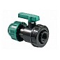 Кран шаровый ПЭ компрессионный комбинированный ВР DN 25-3/4'' PN 10 купить в Самаре | "Проконсим"
