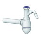 Сифон для умывальника Unicorn А510V, 40х40 прямой отвод, 1 1/2'' х40 с отводом для стиральной машины преходник 40х32 купить в Самаре | "Проконсим"