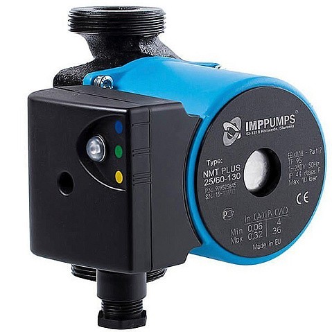 Насос циркуляционный с мокрым ротором IMP PUMPS NMT PLUS c электронным управлением, резьбовой купить в Самаре | "Проконсим"