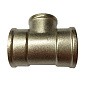 Тройник латунный никелированный DN 25-20-25 PN 40 муфта-муфта-муфта переходный купить в Самаре | «Проконсим»