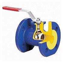Кран шаровой DN 200 PN 16 чугунный 400мм уплотнение PTFE фланцевый полный проход с ISO Zetkama zBAL.565  купить в Самаре | "Проконсим"