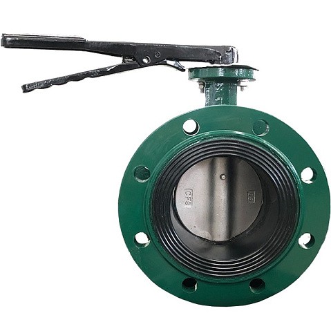 Затвор дисковый поворотный DN 100 PN 16 фланцевый с диском из чугуна уплотнение-EPDM ручной GALA Тип.2123-G купить в Самаре | "Проконсим"