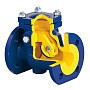 Клапан обратный створчатый чугунный DN 100 PN 16 фланцевый до 300гр. Zetkama zCHE.302A100C01 купить в Самаре | "Проконсим"