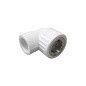 Угольник ПП 20-1/2'' PN 25 белый VALFEX Pro купить в Самаре | "Проконсим"