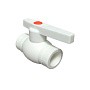 Кран шаровой ПП OPTIMA 25 PN 25 белый PlasticPro купить в Самаре | "Проконсим"