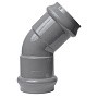 Отвод 2-раструбный НПВХ SDR26 45гр. DN 110 PN 10 Хемкор