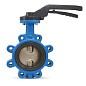 Затвор дисковый поворотный DN 150 PN 16 межфланцевый с резьбовыми проушинами диском из нержавеющей стали уплотнение-EPDM ручной FAF 3660150 купить в Самаре | "Проконсим"