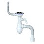 Сифон для мойки Unicorn В436VP, 40х50 гибкий отвод, 3 1/2'' х40 с отводом для стиральной машины, круглый перелив купить в Самаре | "Проконсим"