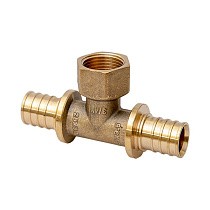 Тройники латунные для PEX-PEX труб DN 16-25 PN 16 под надвижную гильзу MVI SF.642 купить в Самаре | "Проконсим"