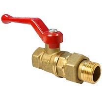 Краны латунные шаровые 11Б27фт1М DN 15-32 PN 40 рычаг американка Valfex.225.LR1 купить в Самаре | "Проконсим"