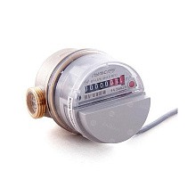 Счетчики горячей воды DN 15-20 PN 16 до 90гр. с обратным клапаном и импульсным выходом муфтовые Пульсар купить в Самаре | "Проконсим"