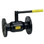 Кран стальной шаровой цельносварной Broen Ballomax, DN 80 PN 16, 300мм, полнопроходной, фланцевый с ручкой