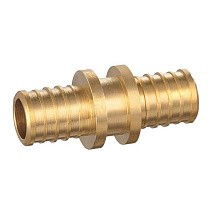 Муфта латунная для PEX-PEX DN 25-25 под надвижную гильзу PLP купить в Самаре | "Проконсим"