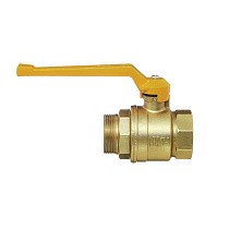 Краны латунные шаровые газовые 11Б27п DN 15-40 PN 40 рычаг муфта-штуцер БАЗ А11.0 купить в Самаре | "Проконсим"