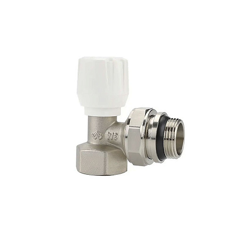 Клапан радиаторный VARMEGA VM10013 DN20 PN10 угловой G-3/4'' с уплотнением муфта-штуцер купить в Самаре | "Проконсим"