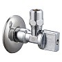 Кран латунный шаровой угловой MVI BV.464 DN 15-цанга 10 PN 10 наружная-M10 штуцер бабочка купить в Самаре | "Проконсим"