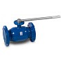 Кран стальной шаровой цельносварной TEMPER КШ.Ц.Ф, DN 200 PN 16, 450мм, стандартнопроходной, фланцевый с ручкой купить в Самаре | "Проконсим"