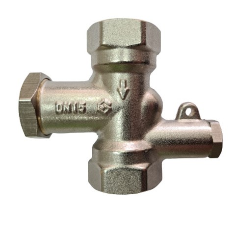 Клапан латунный MVI BL.110.05, DN 20 PN 10, балансировочный, Kvs 3,35 м3/ч, никелированный, муфта-муфта купить в Самаре | "Проконсим"