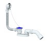 Сифон для ванны Unicorn S11, 40х50 отвод 45гр., 1 1/2'' х40 чаша из нержавеющей стали, круглый перелив купить в Самаре | "Проконсим"