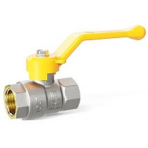 Краны латунные шаровые газовые DN 15-50 PN 25-40 никелированные рычаг муфта-муфта LD Pride GAS купить в Самаре | "Проконсим"
