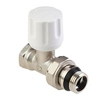 Клапан радиаторный ручной DN 15 PN 10 прямой, с уплотнением MVI TR.213.04 купить в Самаре | "Проконсим"